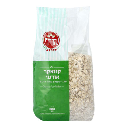 שיבולת שועל עבה אורגנית 500 גרם הרדוף